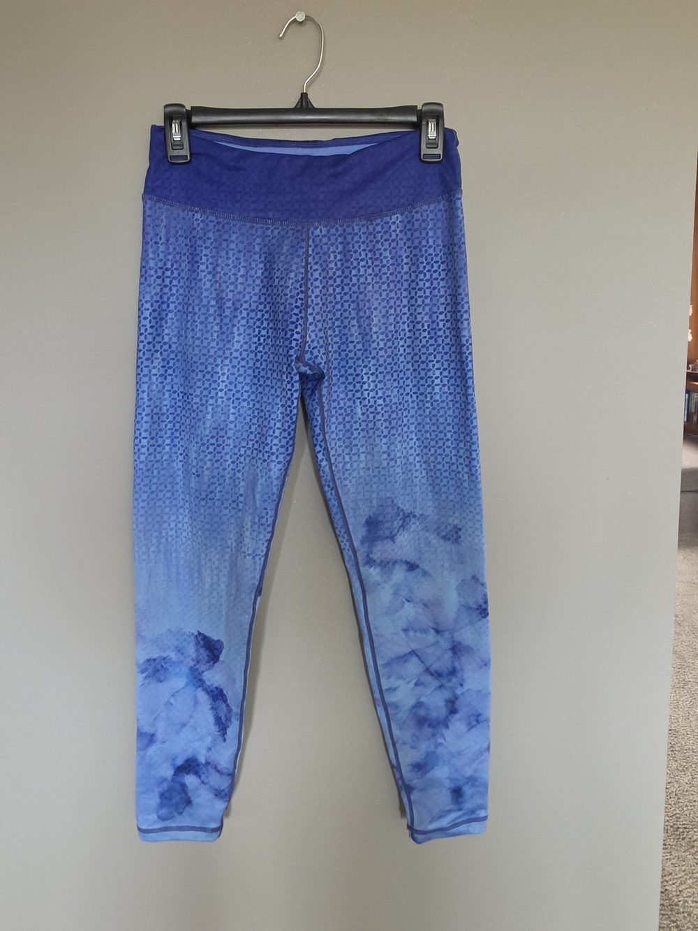 Prana Women's Blue Ombre Floral Active Leggings